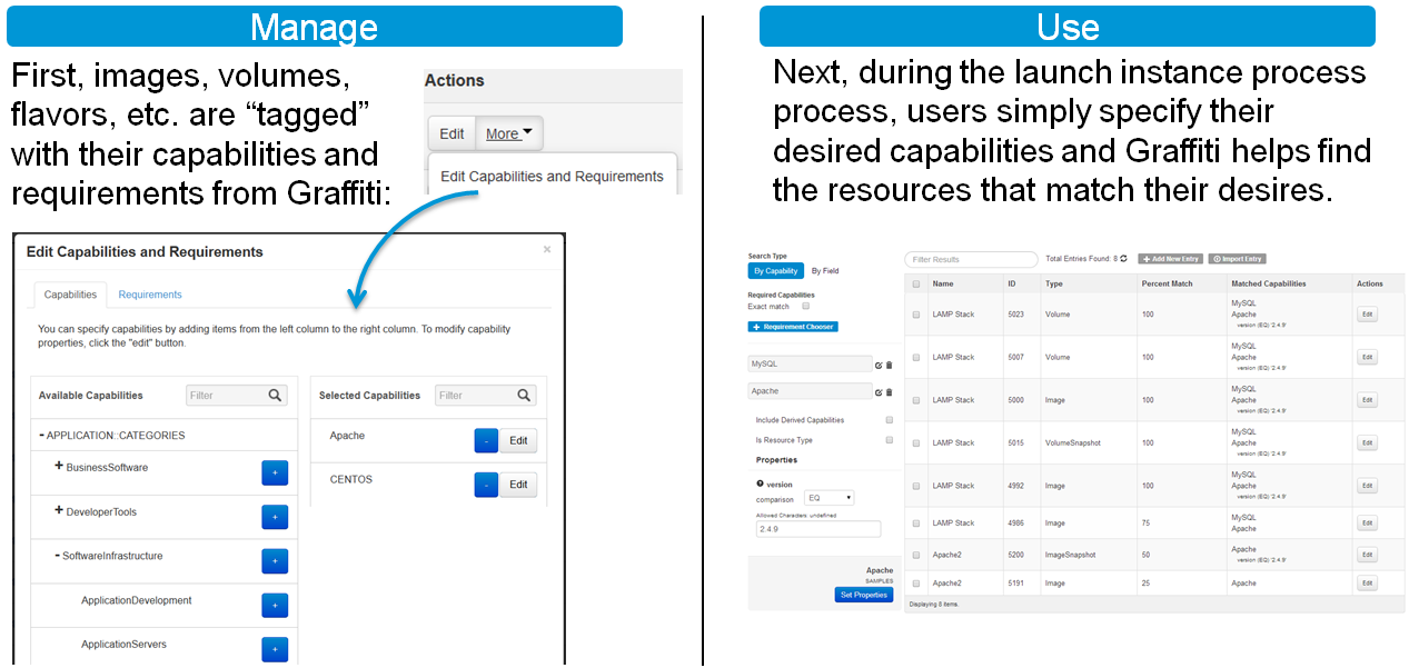 Widget Screenshots from screencasts