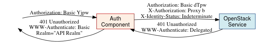 Delegated Reject Basic Auth